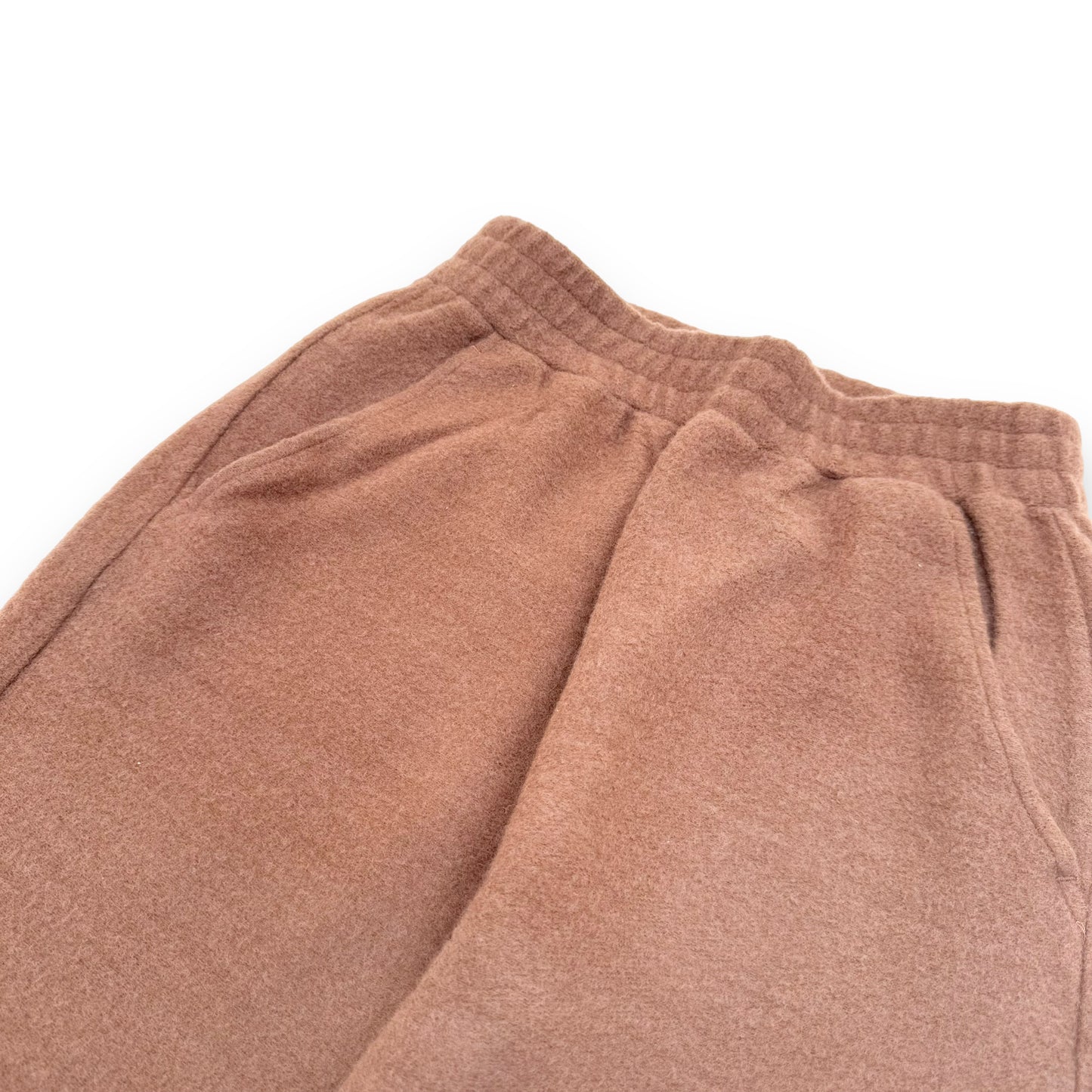 MAX MARA LEISURE COTTON-WOOL BLEND TROUSERS CAMEL S