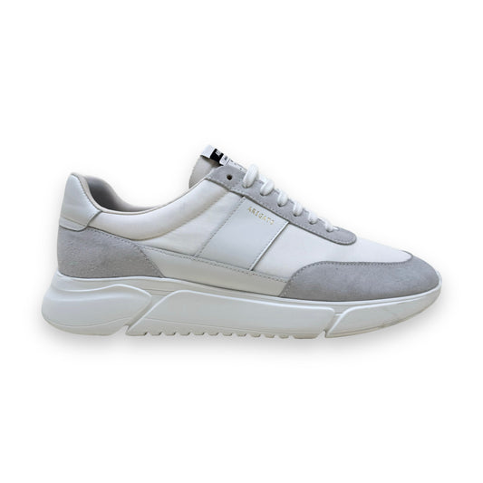 AXEL ARIGATO GENESIS SUEDE / LEATHER SNEAKERS WHITE UK12