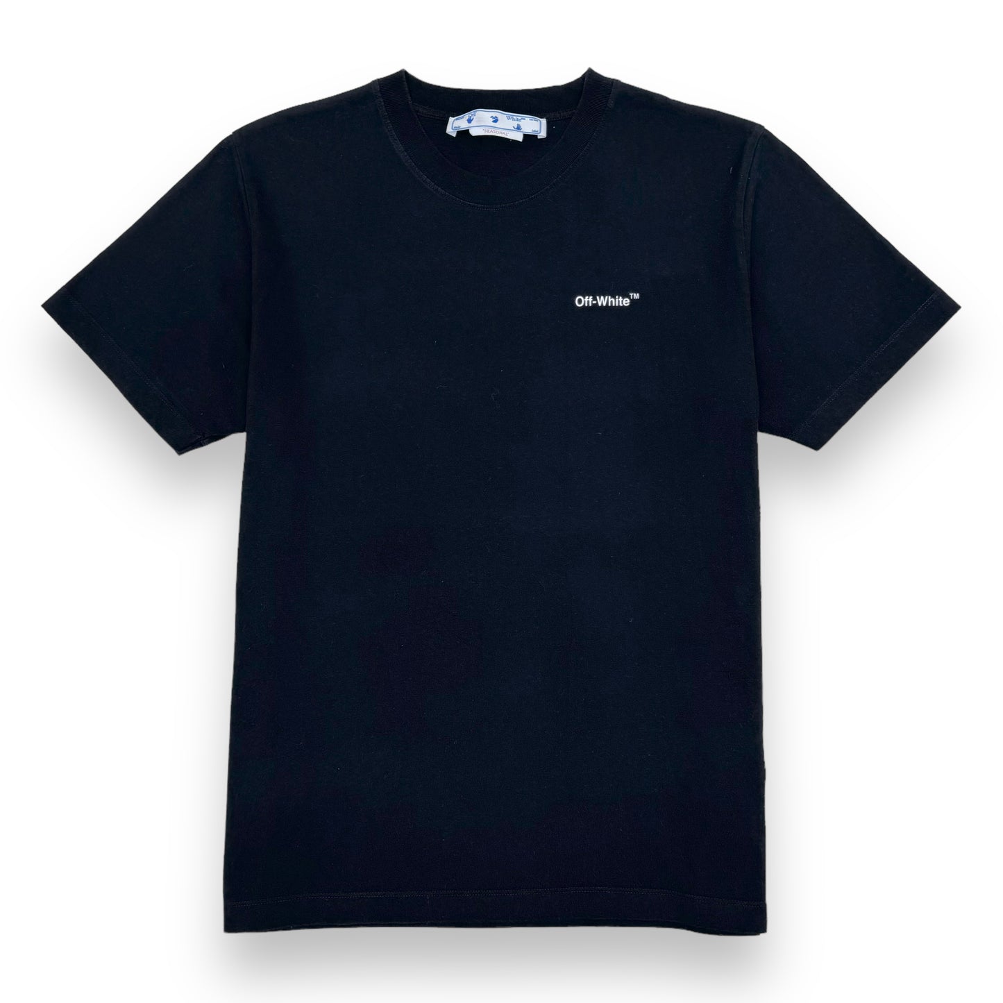 OFF-WHITE SCRIBBLE T-SHIRT BLACK L