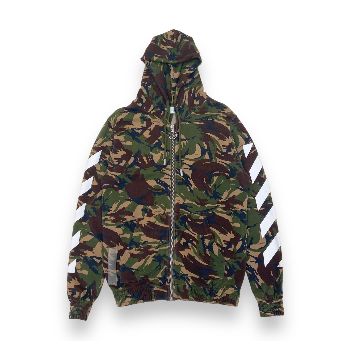 OFF-WHITE HOODIE CAMO M