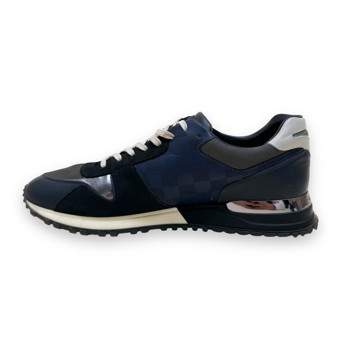 LOUIS VUITTON RUN AWAY SNEAKERS NAVY UK8.5