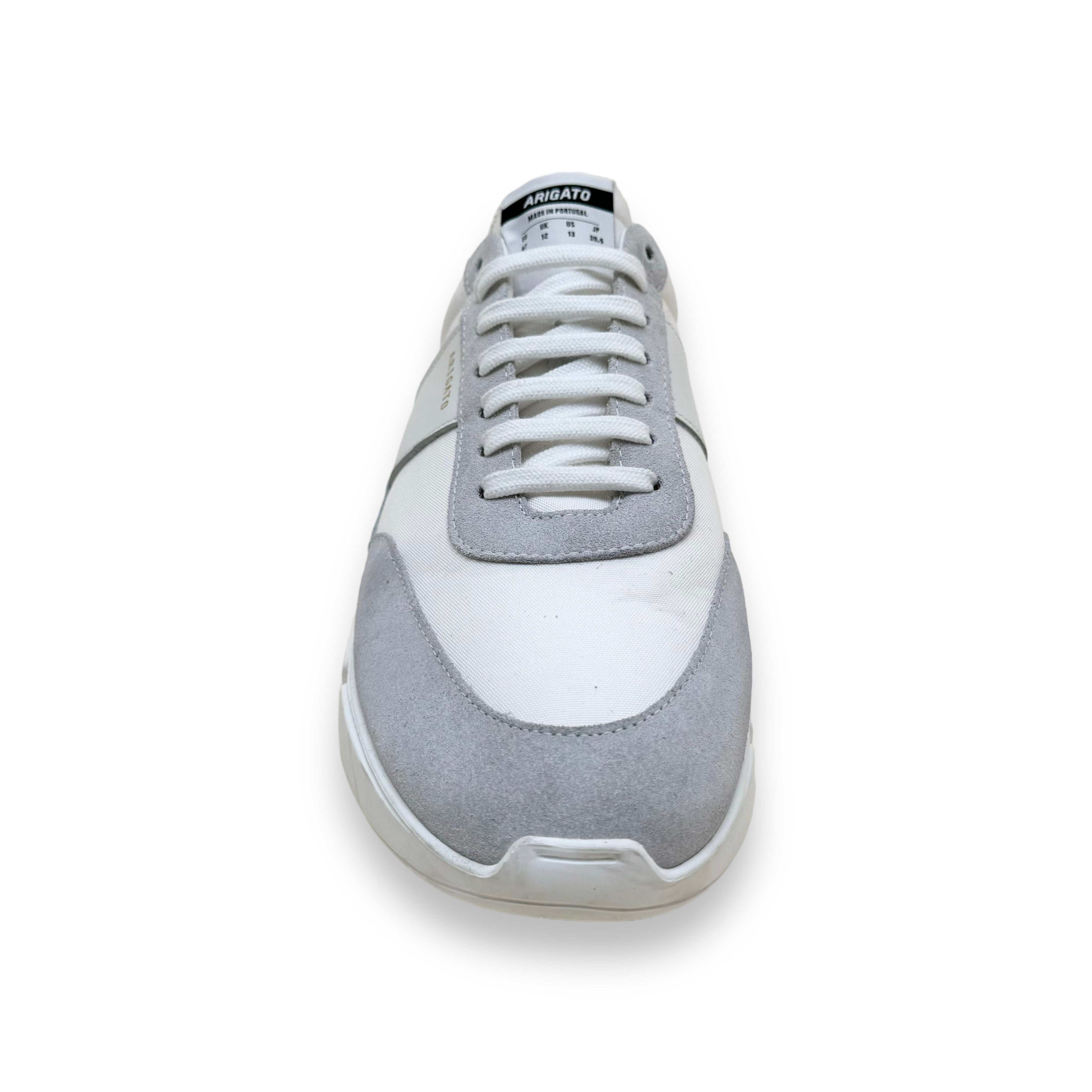 AXEL ARIGATO GENESIS SUEDE / LEATHER SNEAKERS WHITE UK12