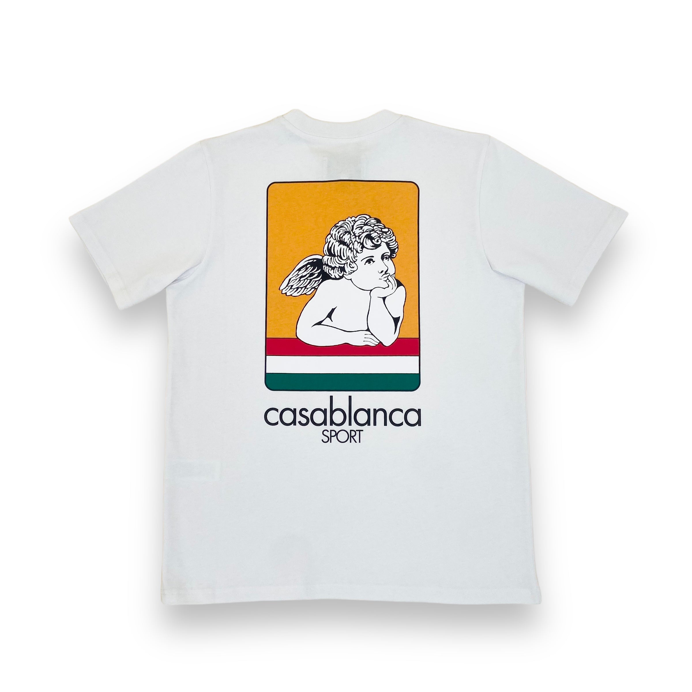 CASABLANCA T-SHIRT WHITE M