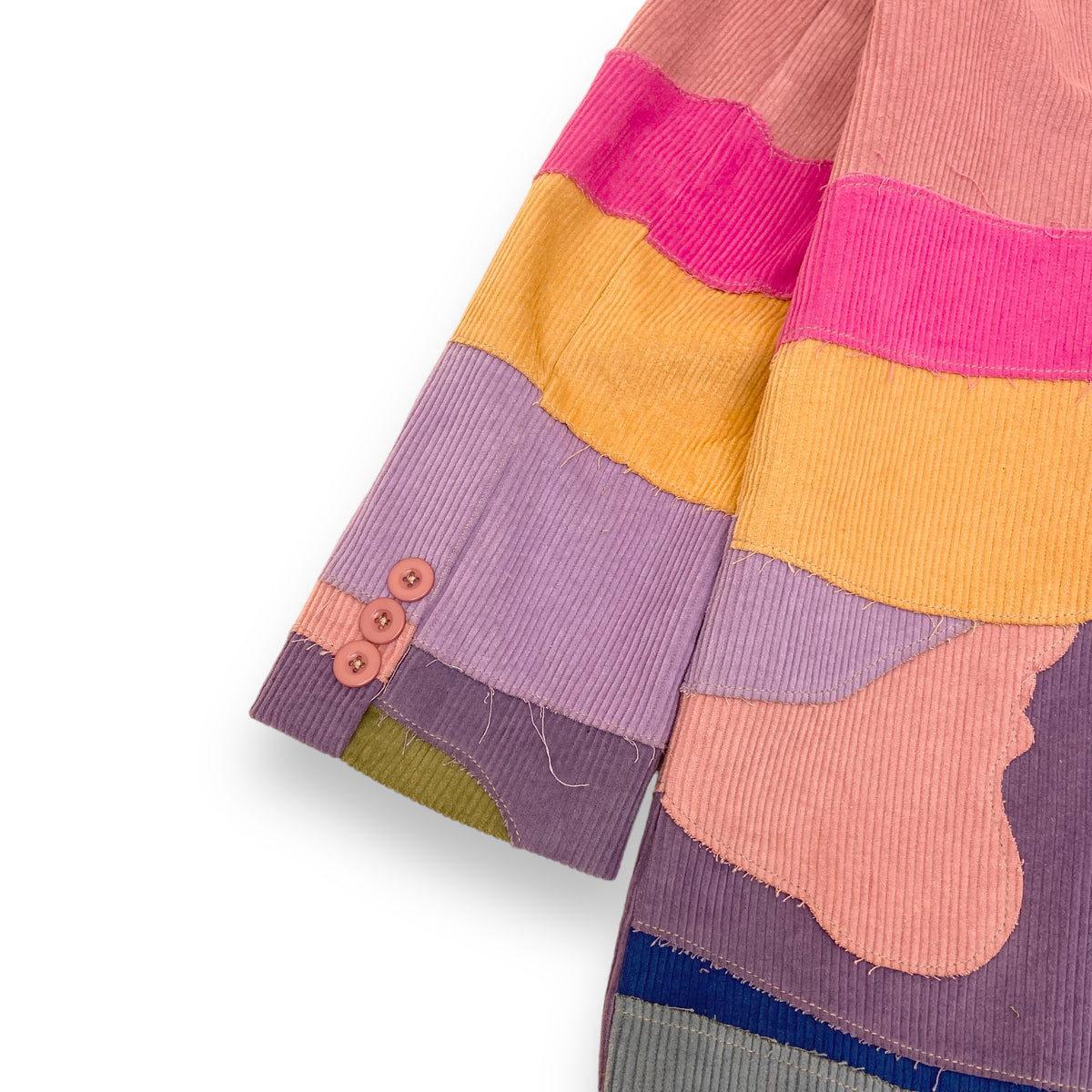 KIDSUPER CORD LANDSCAPE BLAZER MULTICOLOURED XL