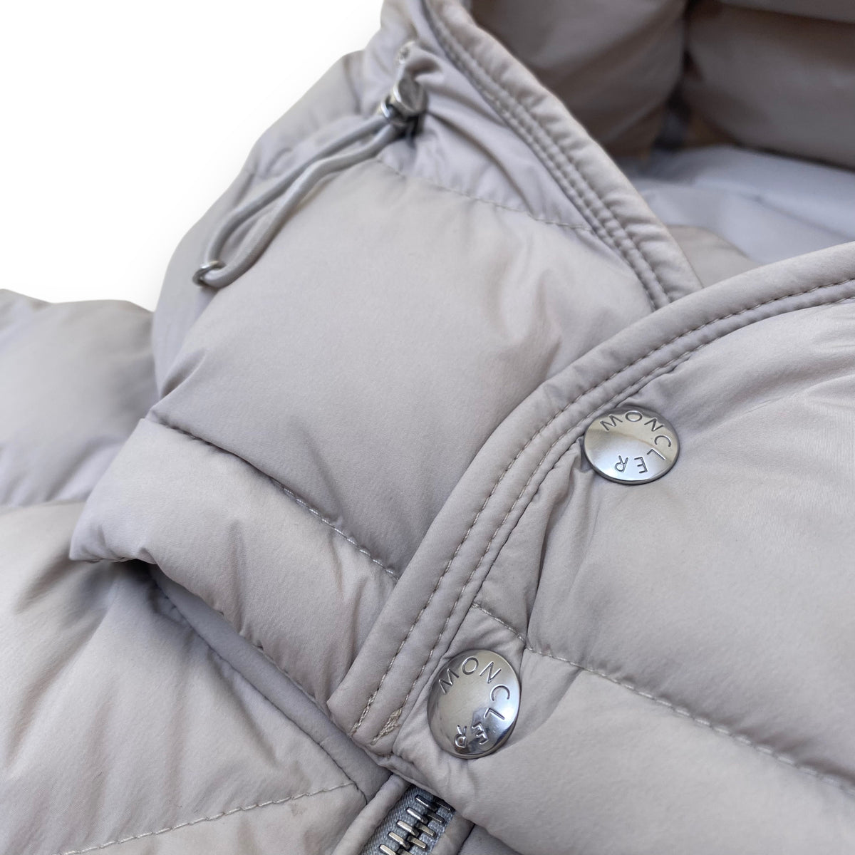 MONCLER CECAUD GIUBBOTTO PUFFER JACKET GREY XL