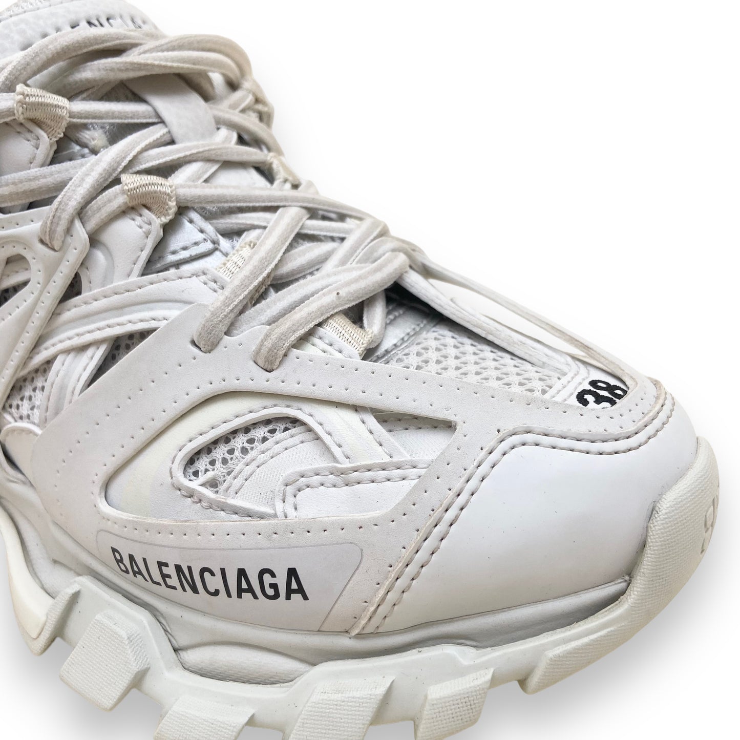 BALENCIAGA TRACK RUNNER SNEAKERS WHITE UK5