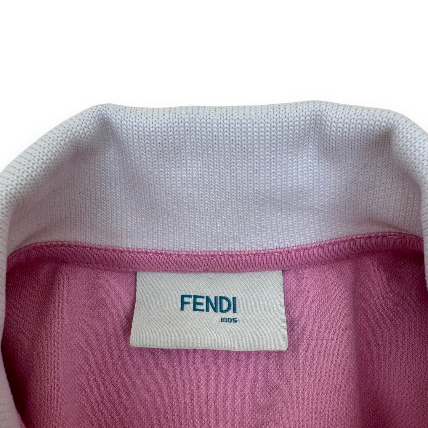 FENDI FF COTTON DRESS PINK AGE5