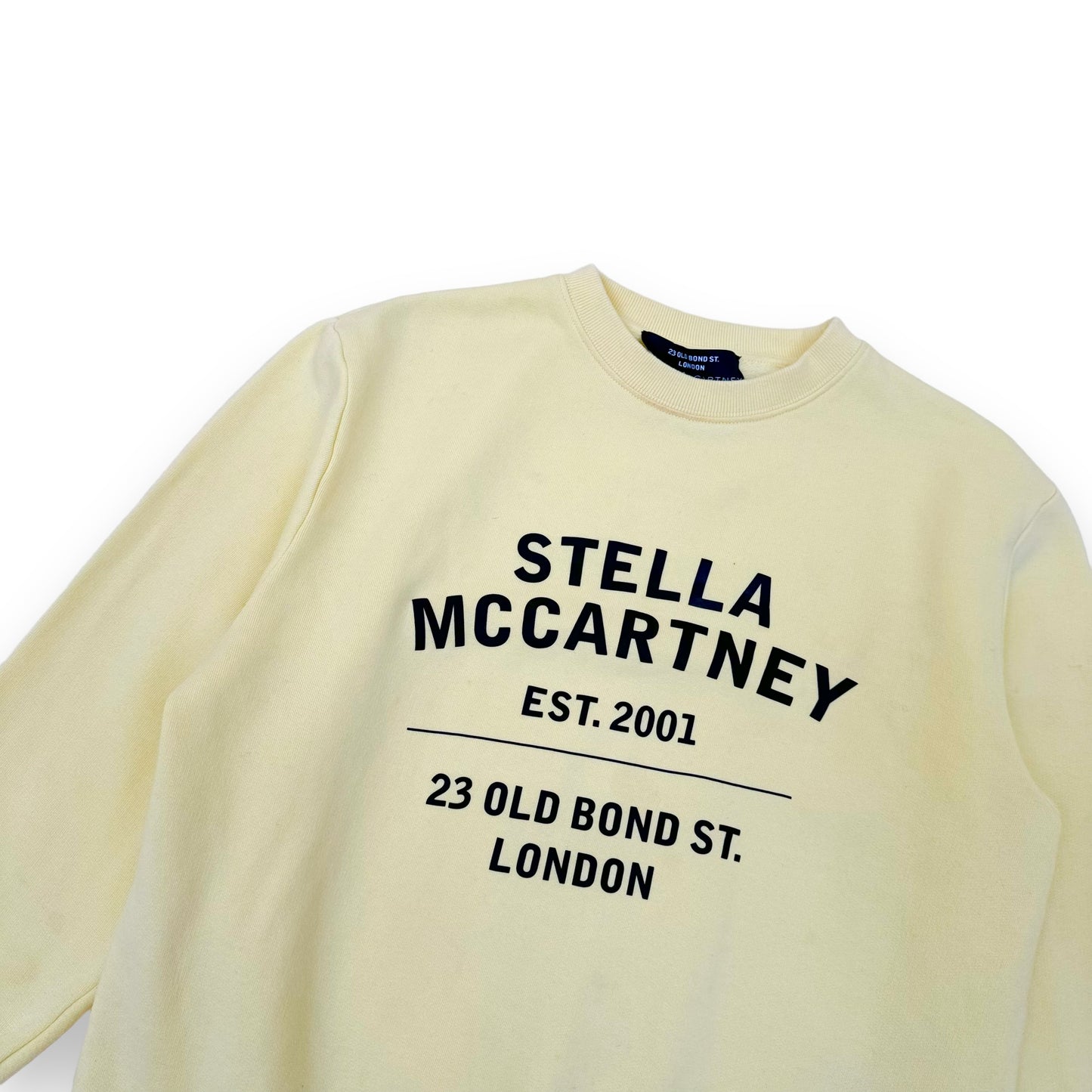 STELLA MCCARTNEY CREWNECK SWEATSHIRT YELLOW S