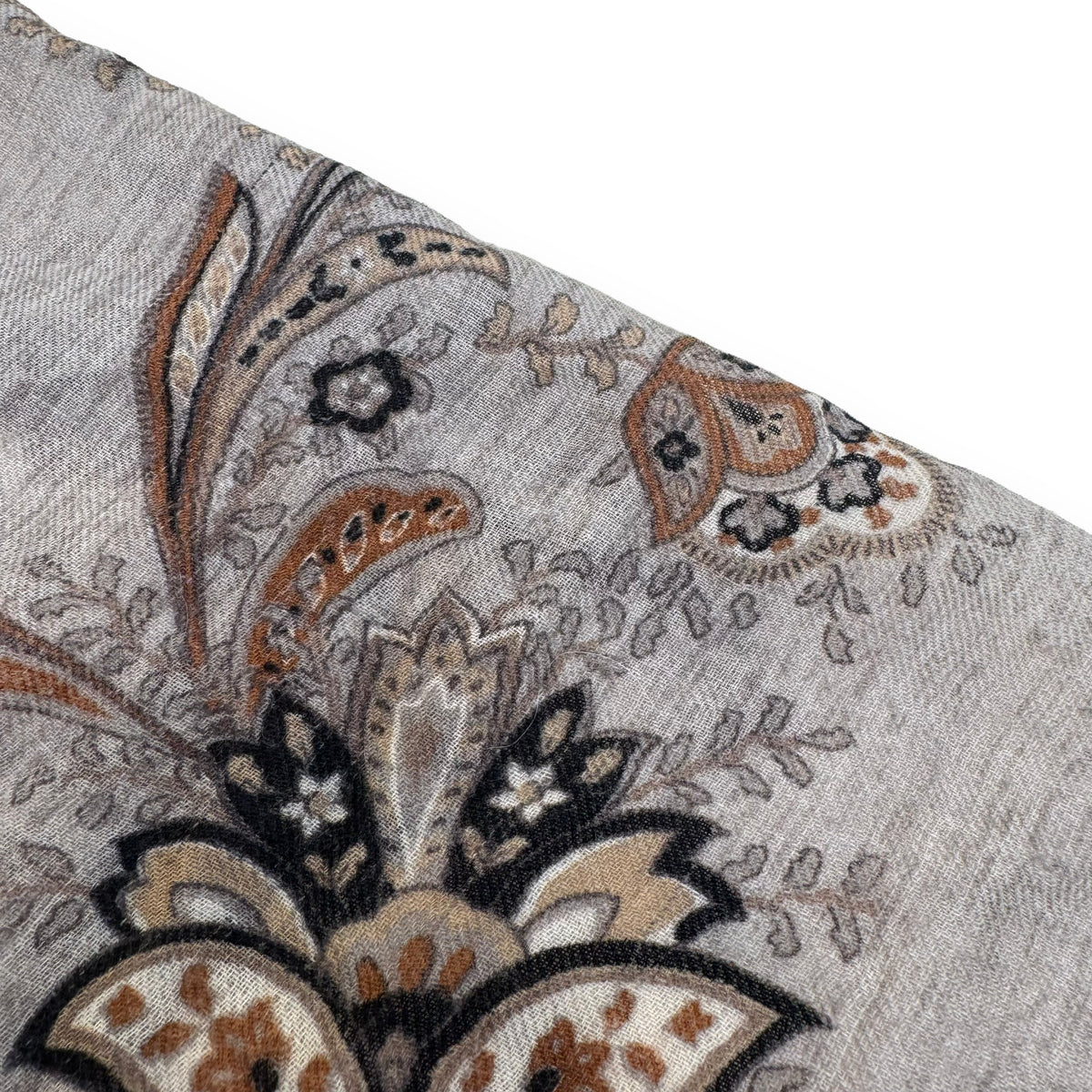 THOM SWEENEY PATTERN WOOL SCARF