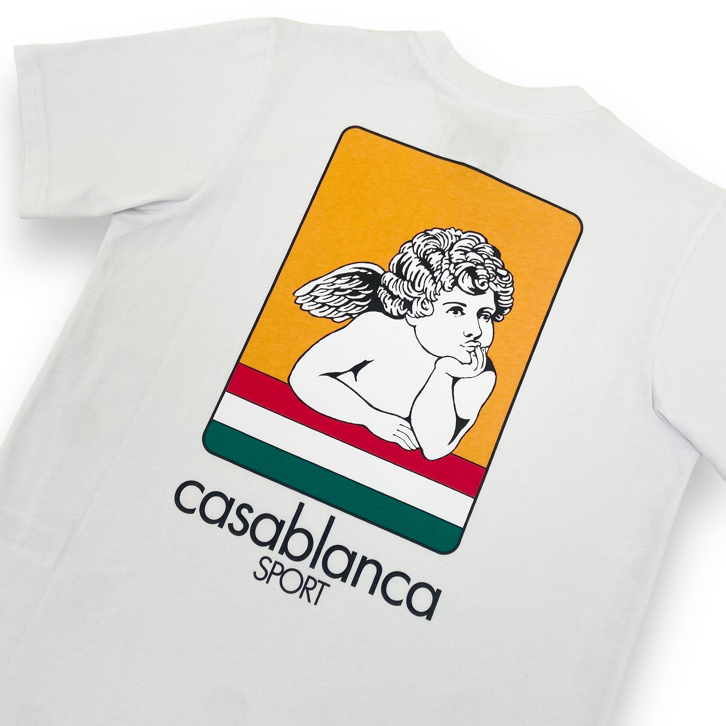 CASABLANCA T-SHIRT WHITE M