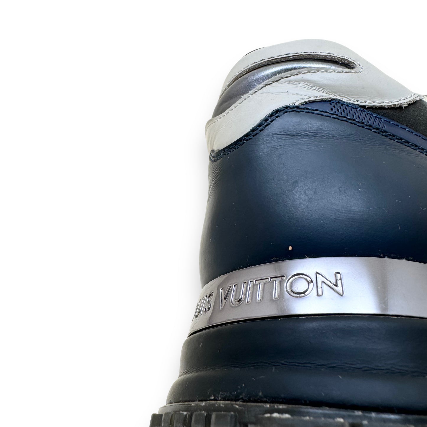 LOUIS VUITTON RUN AWAY SNEAKERS NAVY UK8.5