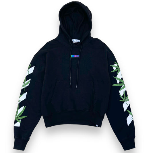 OFF-WHITE PLANT HOODIE BLACK M