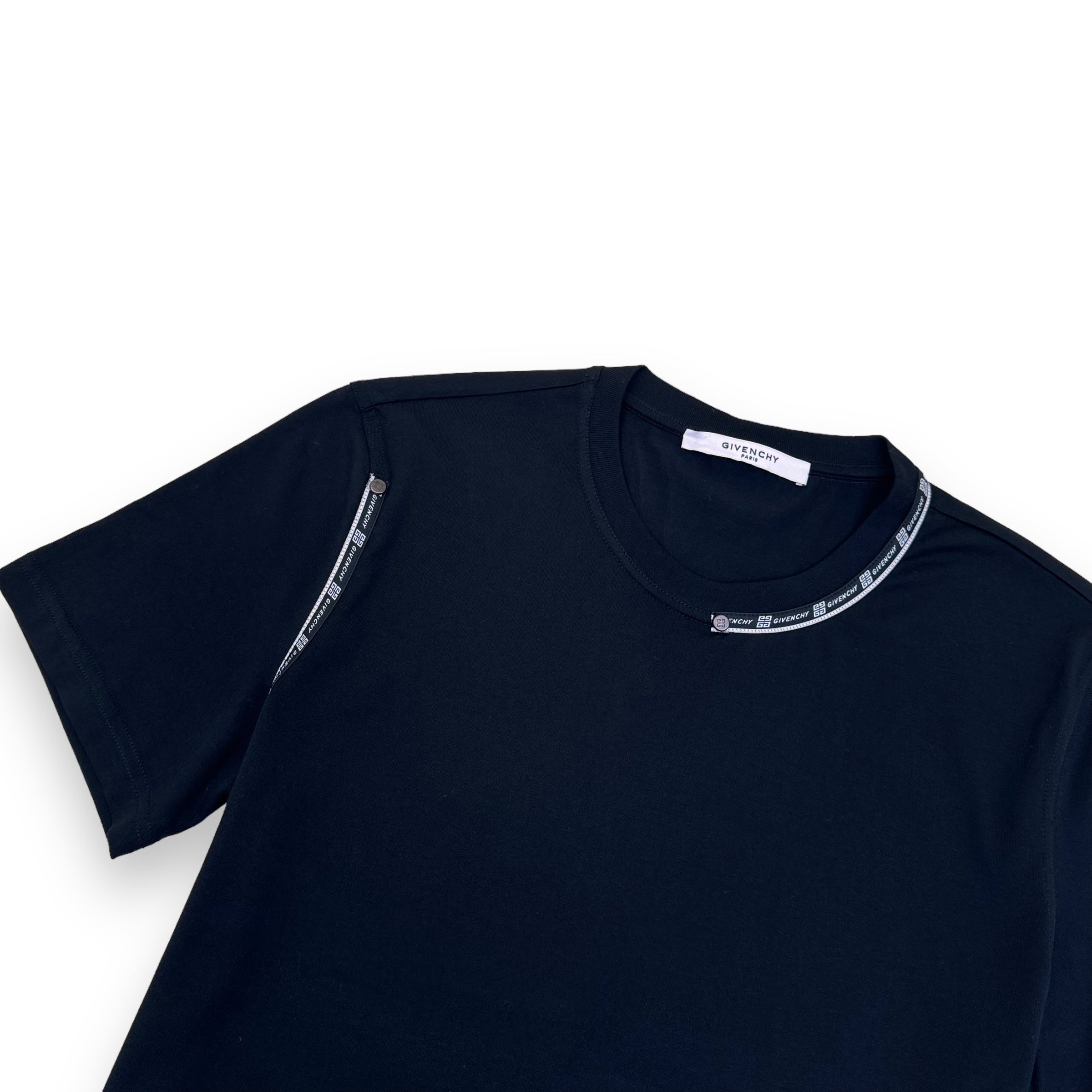 GIVENCHY COTTON T-SHIRT BLACK S