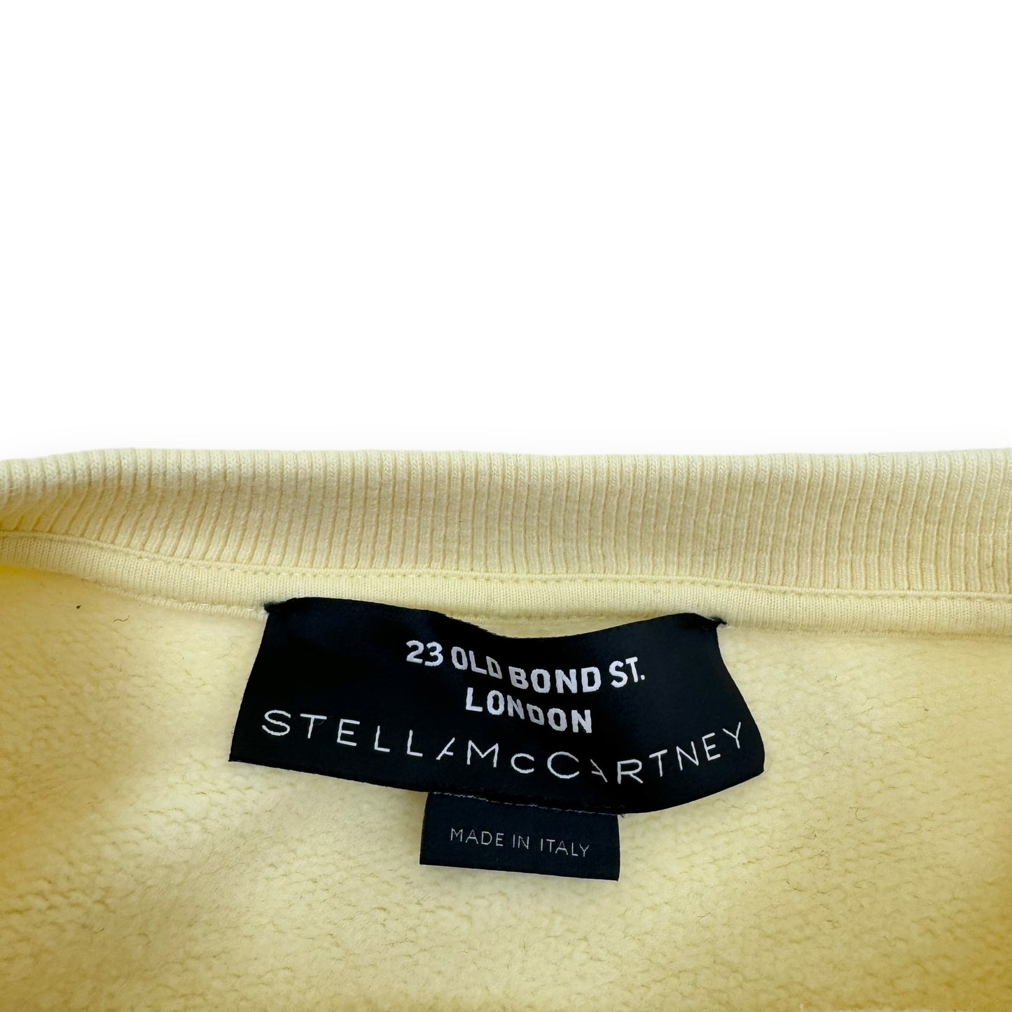 STELLA MCCARTNEY CREWNECK SWEATSHIRT YELLOW S