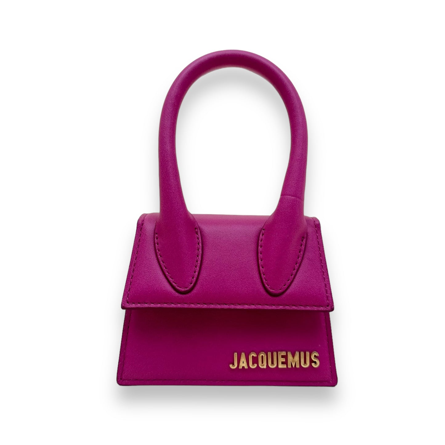 JACQUEMUS LE CHIQUITO LEATHER TOTE BAG PINK MINI