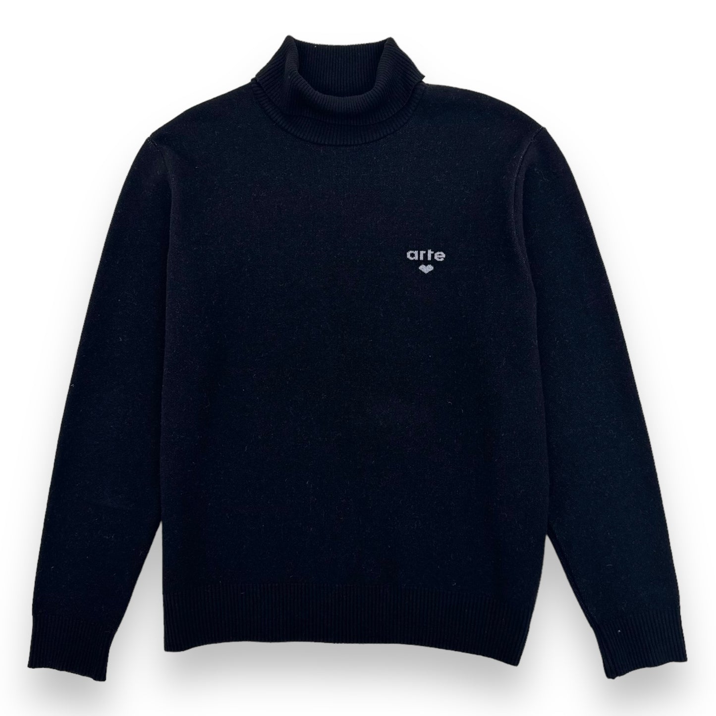 ARTE ANTWERP TURTLENECK SWEATER BLACK XL