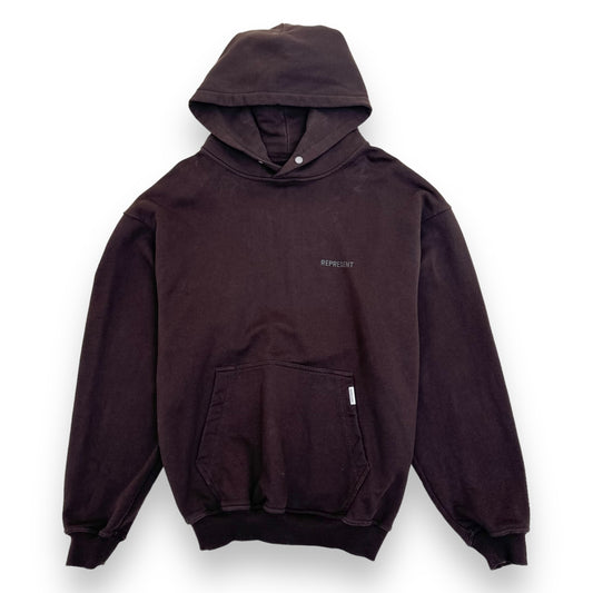 REPRESENT BLANKS HOODIE BROWN M