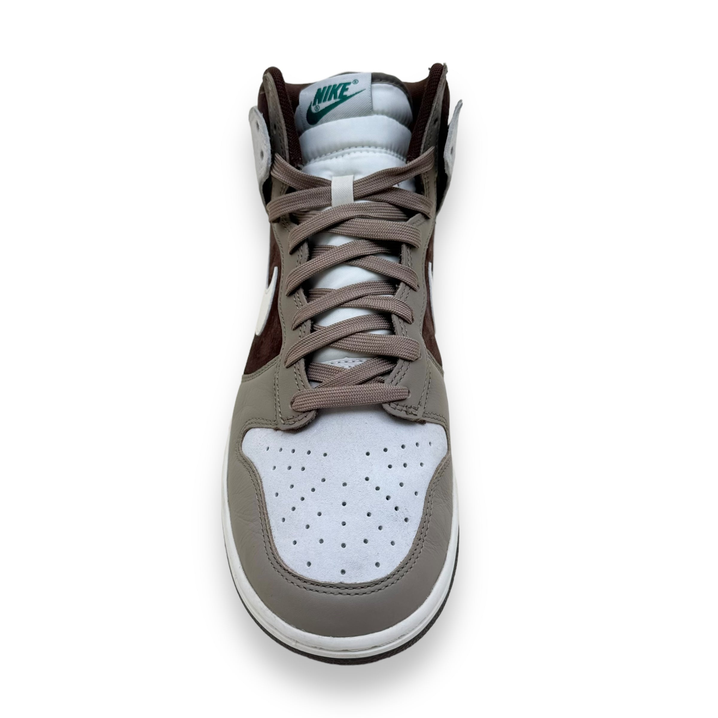 NIKE DUNK HIGH SNEAKER LIGHT CHOCOLATE SAIL UK9.5