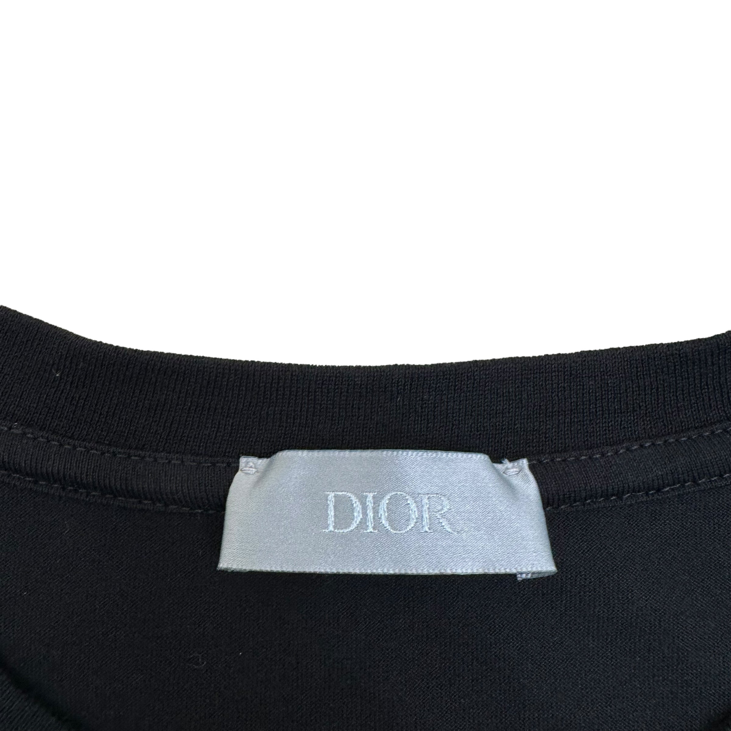 DIOR CD ICON LOGO T-SHIRT BLACK XL