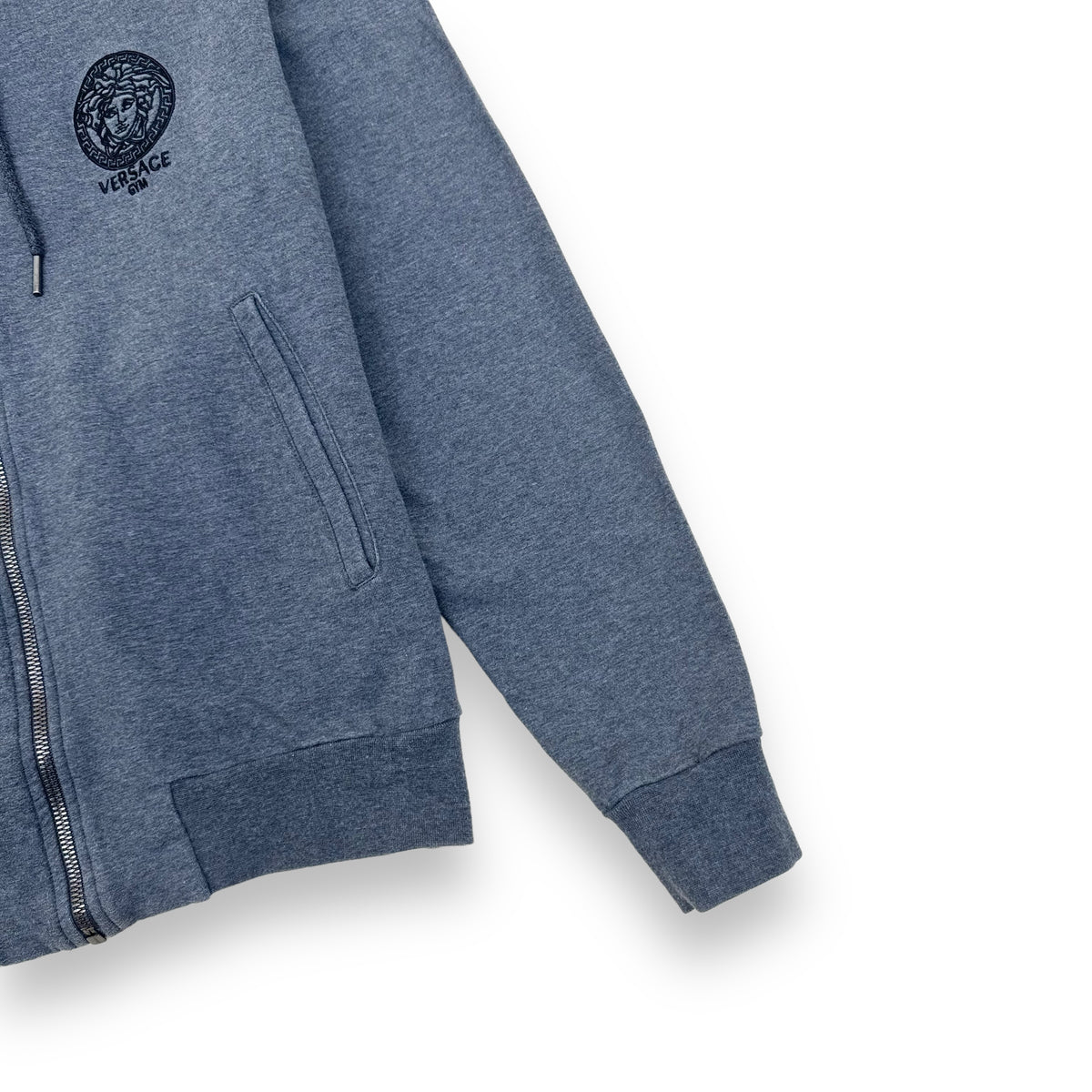 VERSACE UNDERWEAR GYM HOODIE GREY M