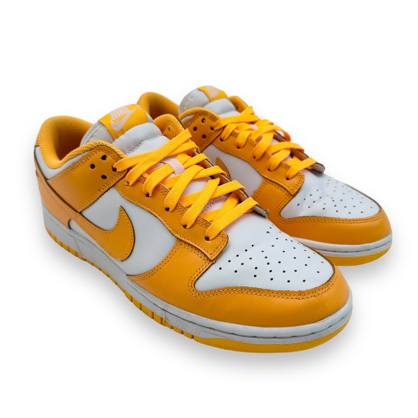 NIKE DUNK LOW TOP SNEAKER LASER ORANGE UK8