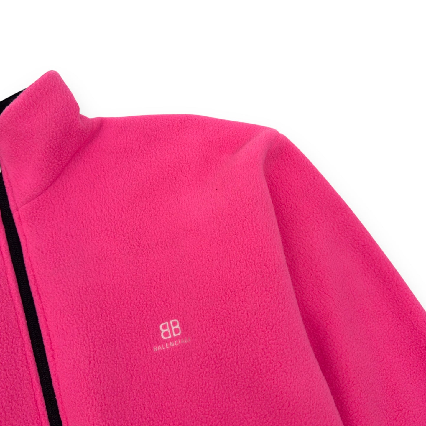 BALENCIAGA OVERSIZED REVERSIBLE SPORTY B JACKET PINK / BLACK M