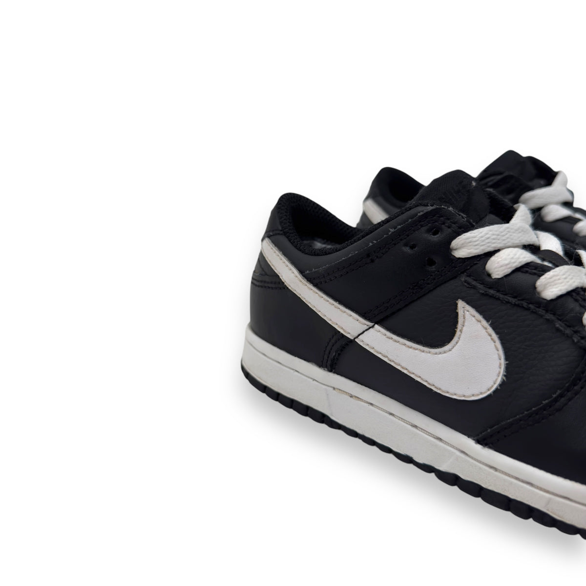 NIKE DUNK LOW SNEAKER BLACK / WHITE UK13.5K