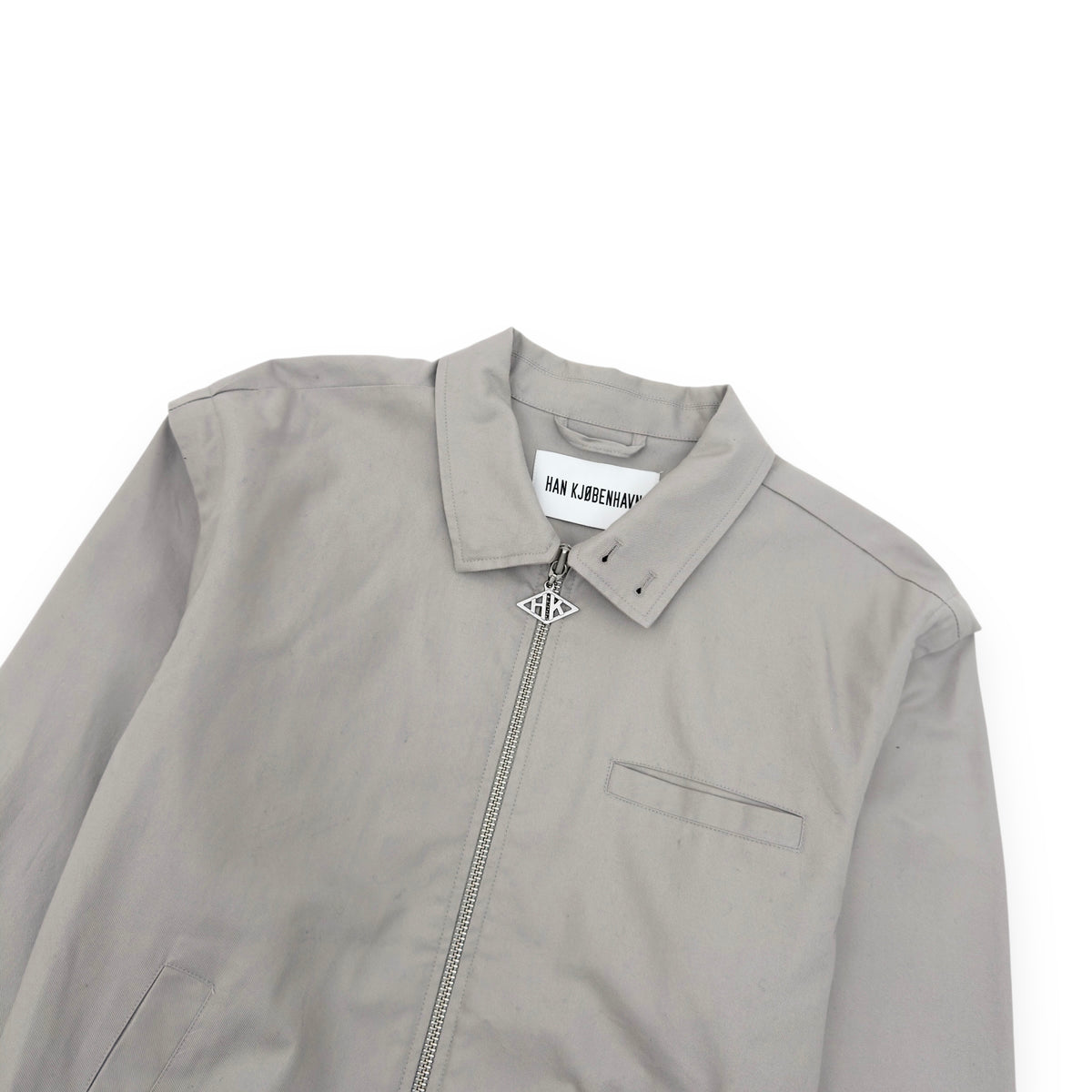 HAN KJØBENHAVN COTTON TRACK JACKET CREAM L