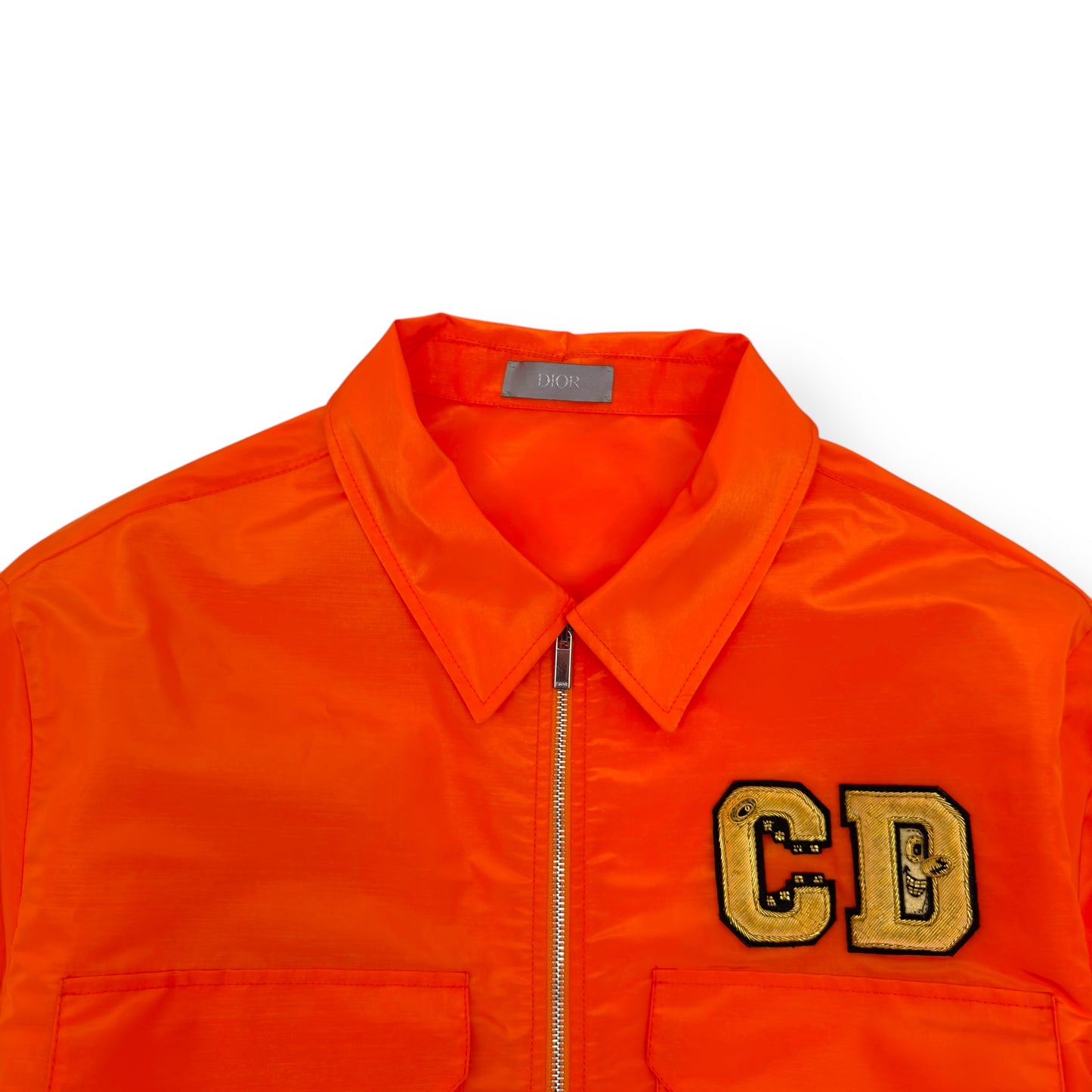 DIOR X KENNY SCHARF 2021 WINDBREAKER JACKET ORNAGE 48 / S