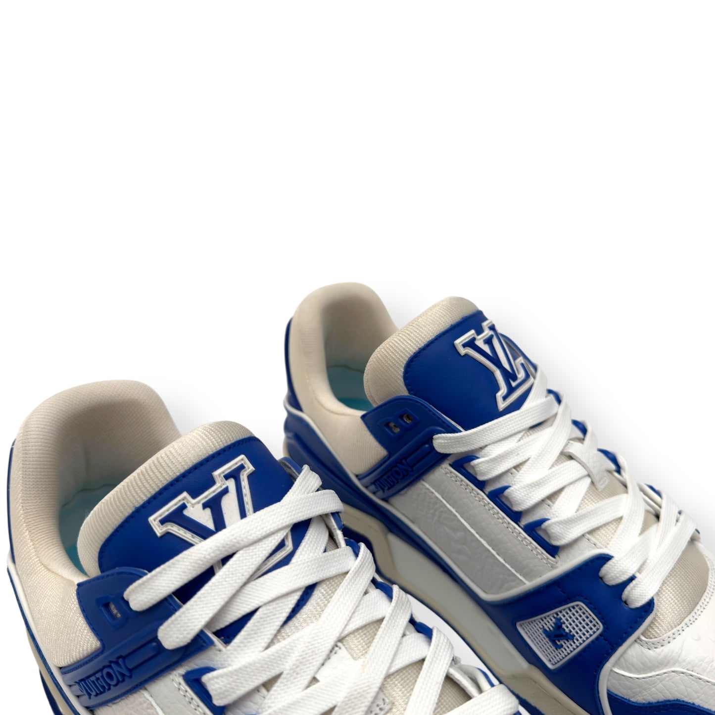 LOUIS VUITTON LV SNEAKER BLUE / WHITE UK8