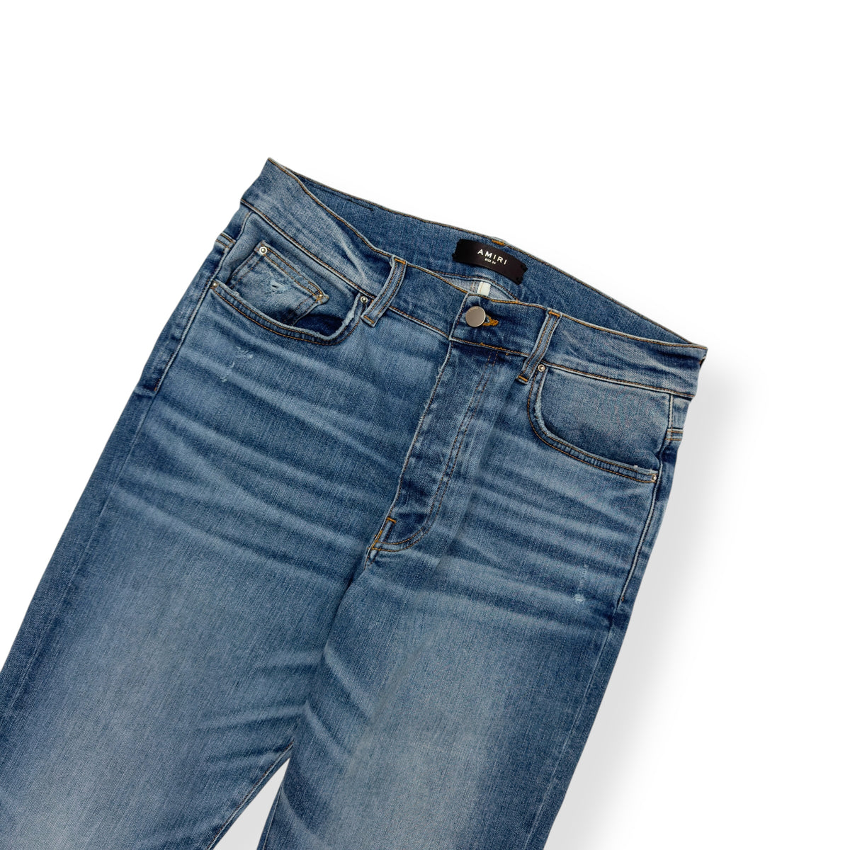 AMIRI SKINNY DENIM JEANS BLUE W34”