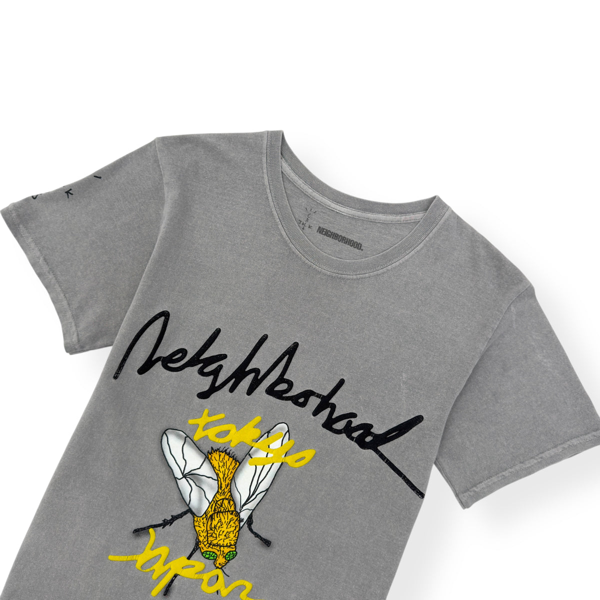 TRAVIS SCOTT CACTUS JACK 'NEIGHBORHOOD' CAROUSEL T-SHIRT GREY S