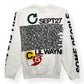 LIL WAYNE X CACTUS PLANT FLEA MARKET CREWNECK SWEATSHIRT WHITE / MULTI S