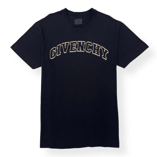 GIVENCHY LOGO EMBROIDERED T-SHIRT BLACK XL