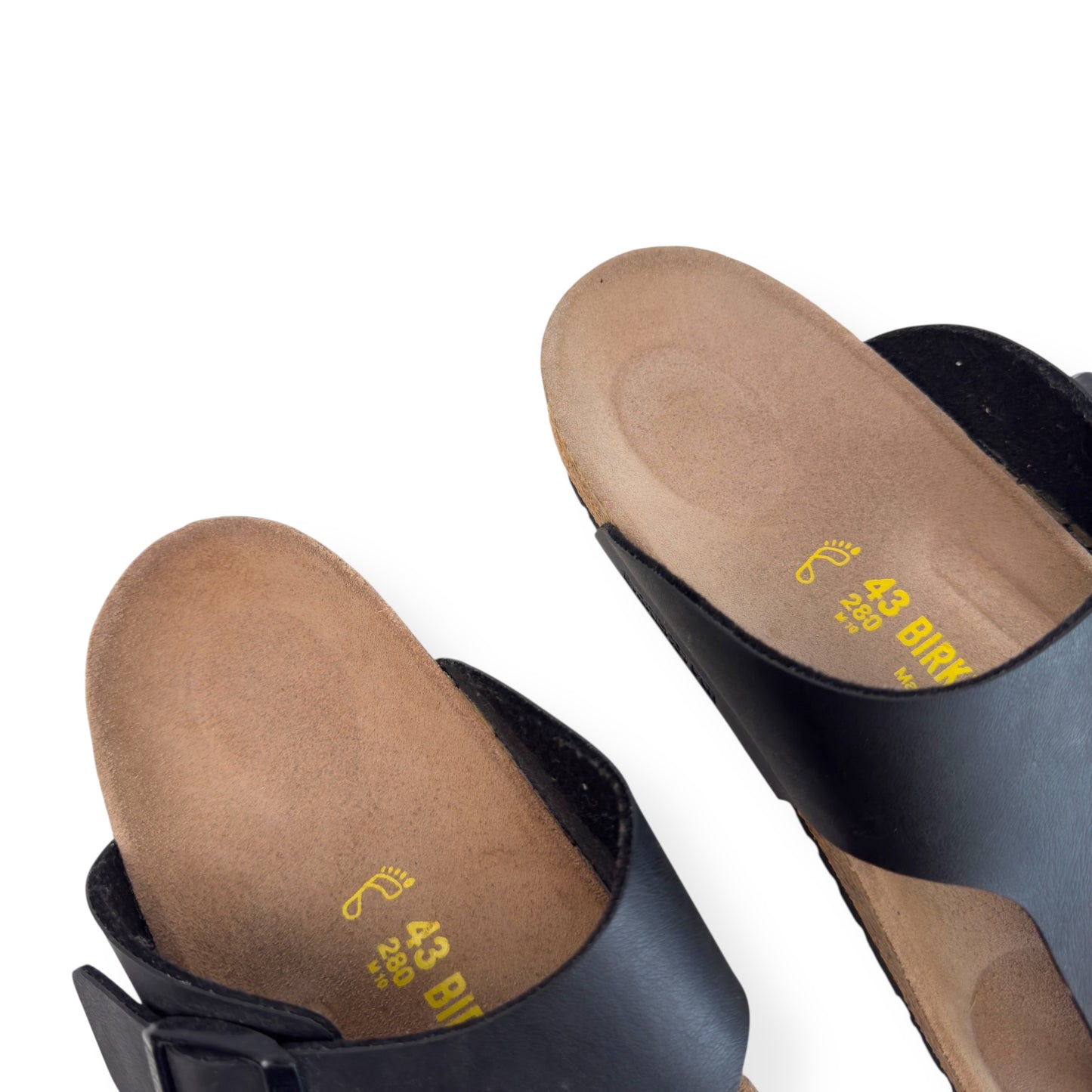 BIRKENSTOCK BIRKO FLOR SANDALS BLACK UK9