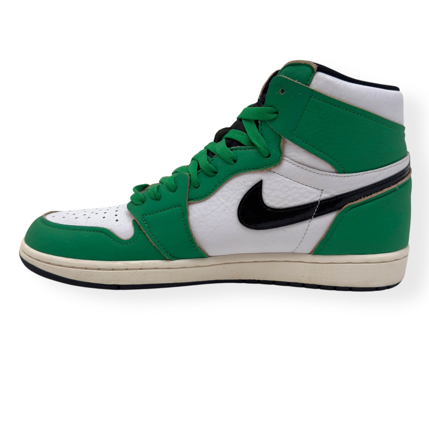 NIKE AIR JORDAN 1 RETRO HIGH OG SNEAKER LUCKY GREEN UK9.5