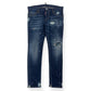 DSQUARED2 DISTRESSED DENIM JEANS BLUE 48 / M