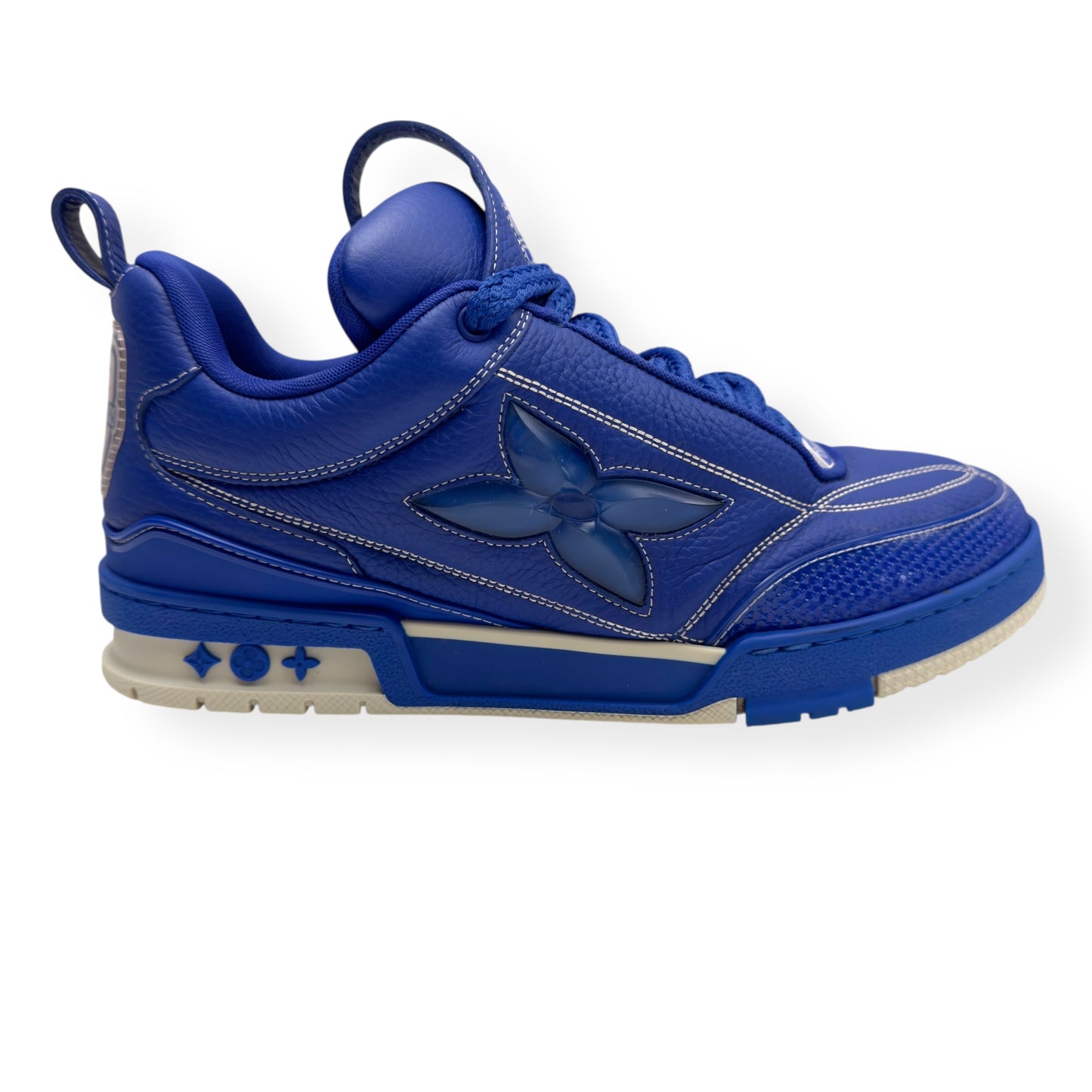 LOUIS VUITTON LV SKATE SNEAKER ROYAL BLUE UK8