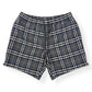 BURBERRY CHECK SWIM SHORTS BLACK M