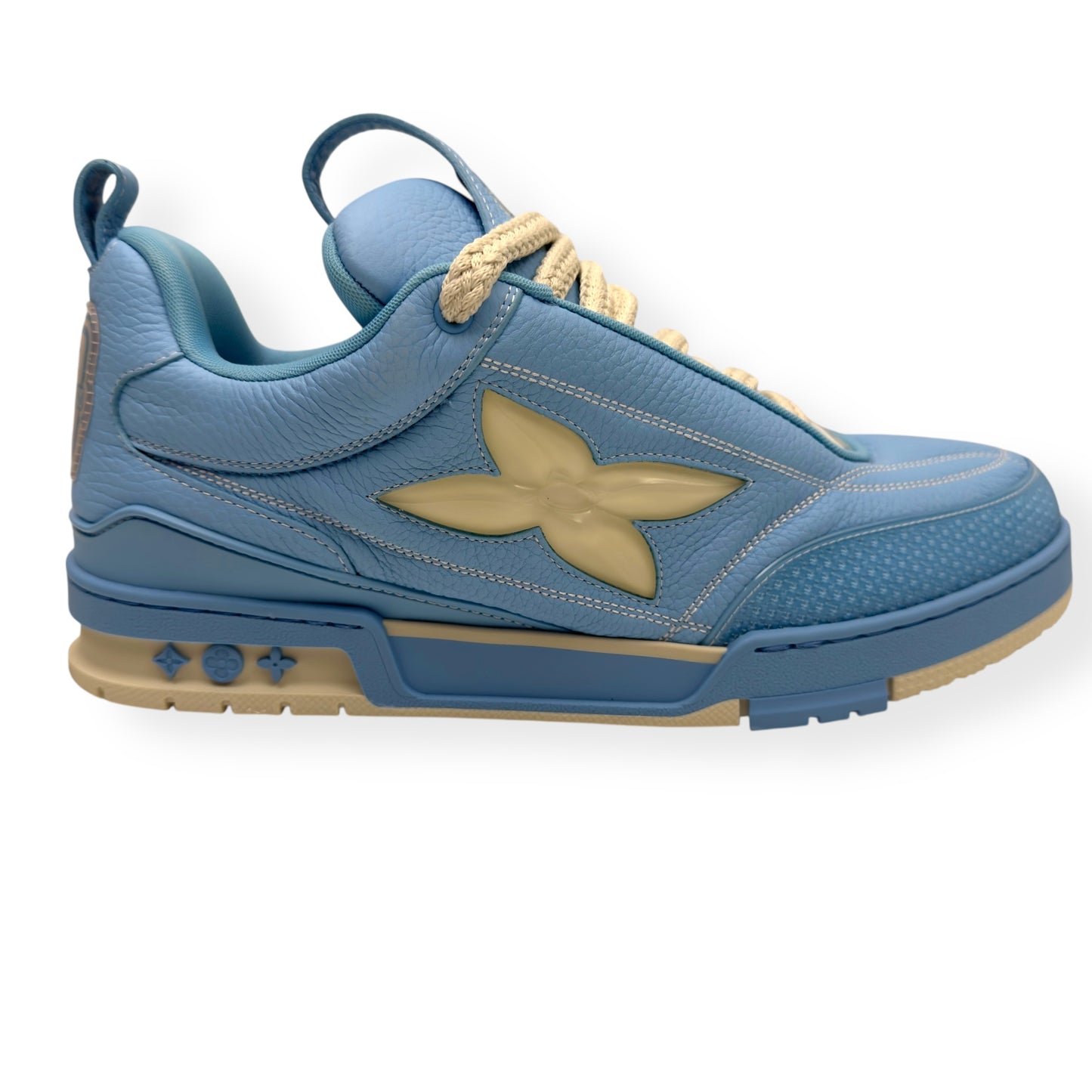 LOUIS VUITTON LV SKATE SNEAKER LUXURY BLUE UK10