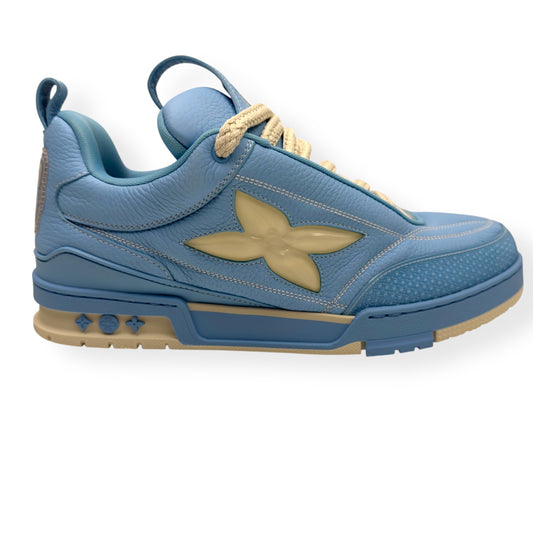 LOUIS VUITTON LV SKATE SNEAKER LUXURY BLUE UK10