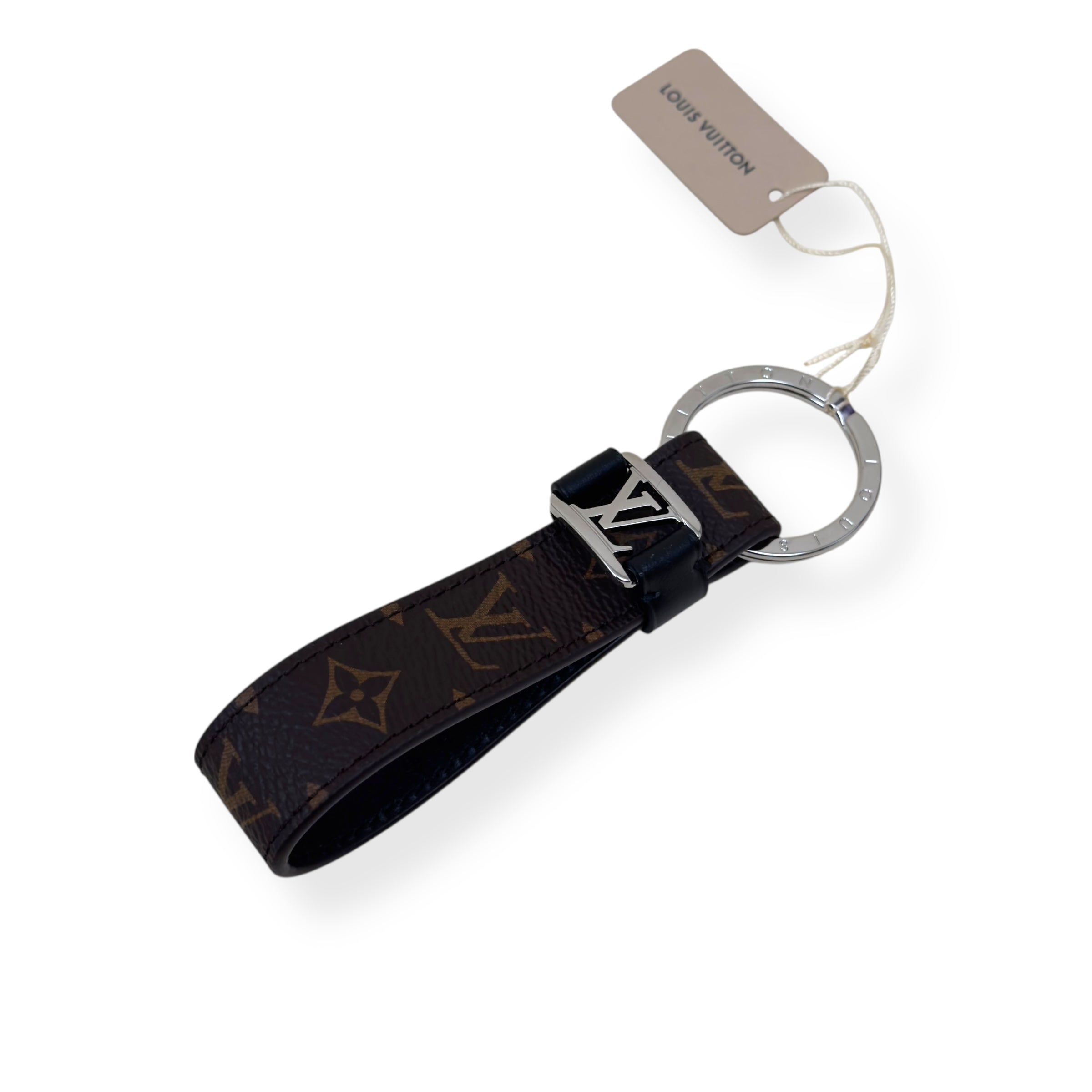 LOUIS VUITTON DRAGONNE KEY HOLDER BROWN