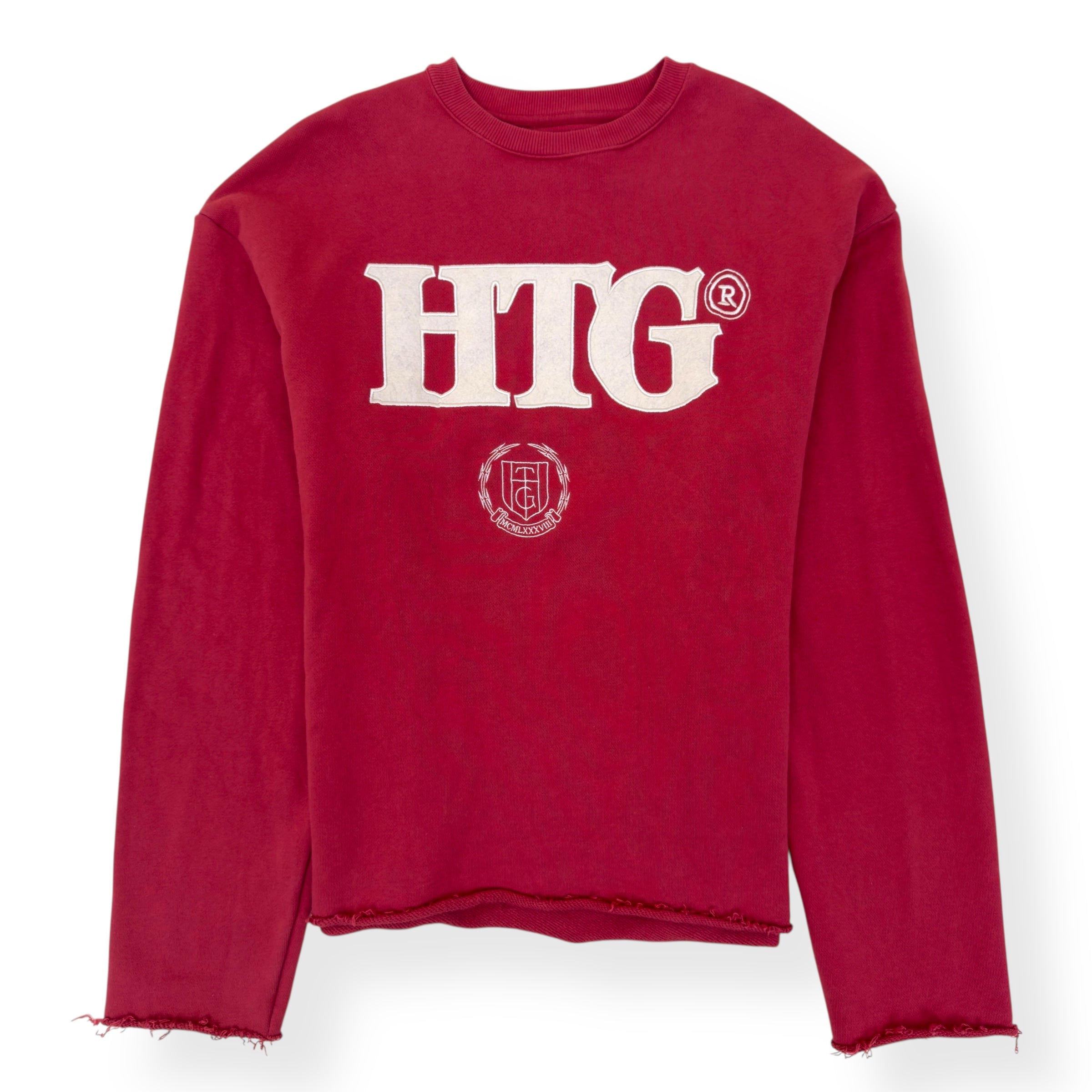 HONOR THE GIFT STUDIO LOGO SWEATSHIRT CRIMSON / WHITE L