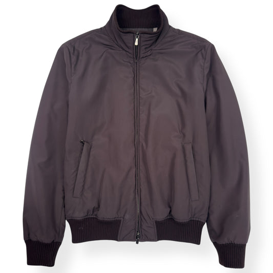 THOM SWEENEY NYLON WOOL LINED JACKET BROWN 50 / M