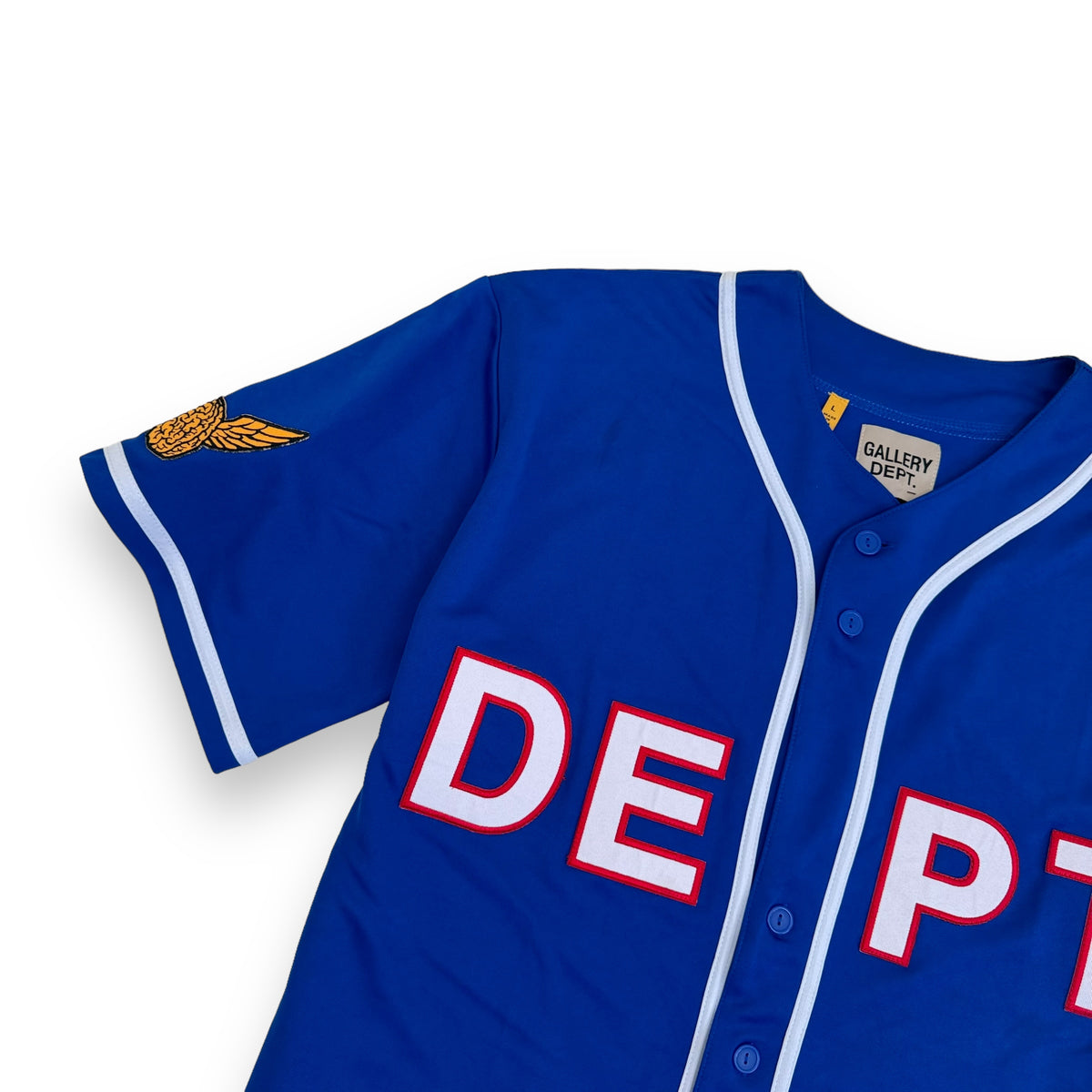 GALLERY DEPT. ECHO PARK BASEBALL JERSEY BLUE L