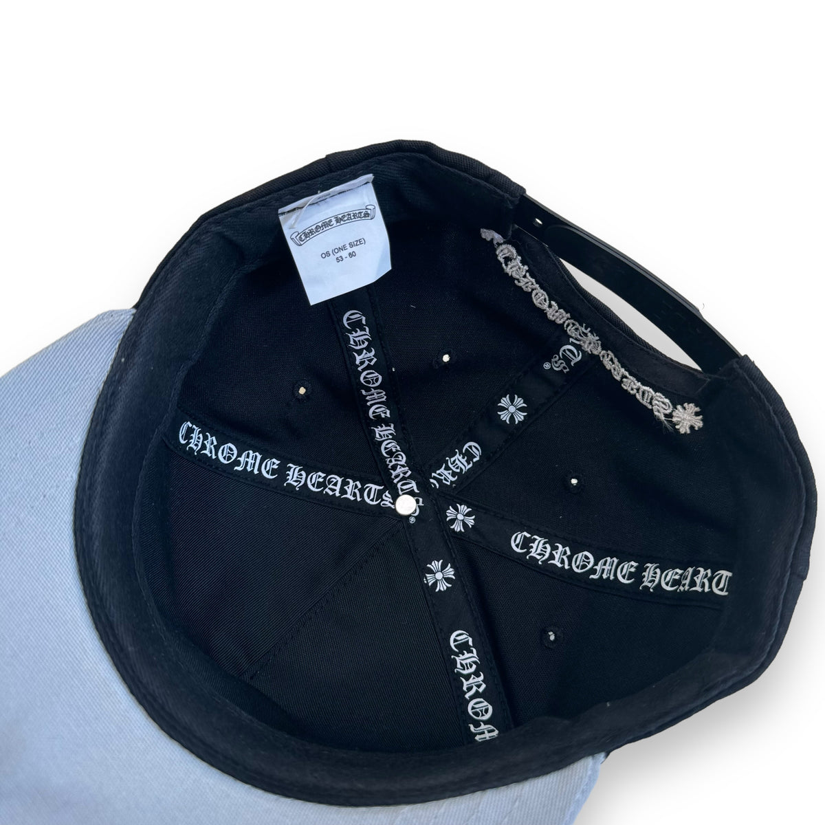CHROME HEARTS CH CAP BLACK / GREY O/S