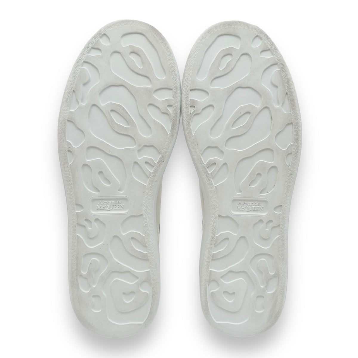 ALEXANDER MCQUEEN SNEAKER WHITE / GOLD UK11
