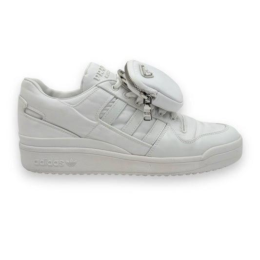 PRADA X ADIDAS FORUM LOW TOP SNEAKER WHITE UK10