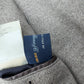 THOM SWEENEY BESPOKE SUEDE COLLARED BOMBER JACKET NAVY M