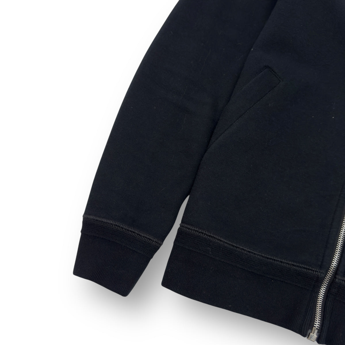 LOUIS VUITTON TRAVEL ZIP UP HOODIE BLACK M